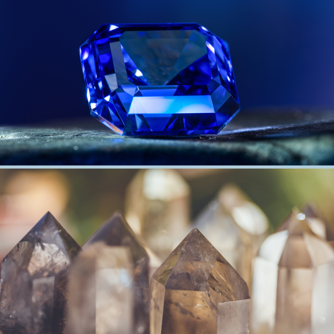 Gemstone vs Crystal: What's the Difference? – Fierce Lynx Designs, image size:1080x1080