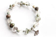 Lodalite Quartz gemstone bracelet Garden Quartz
