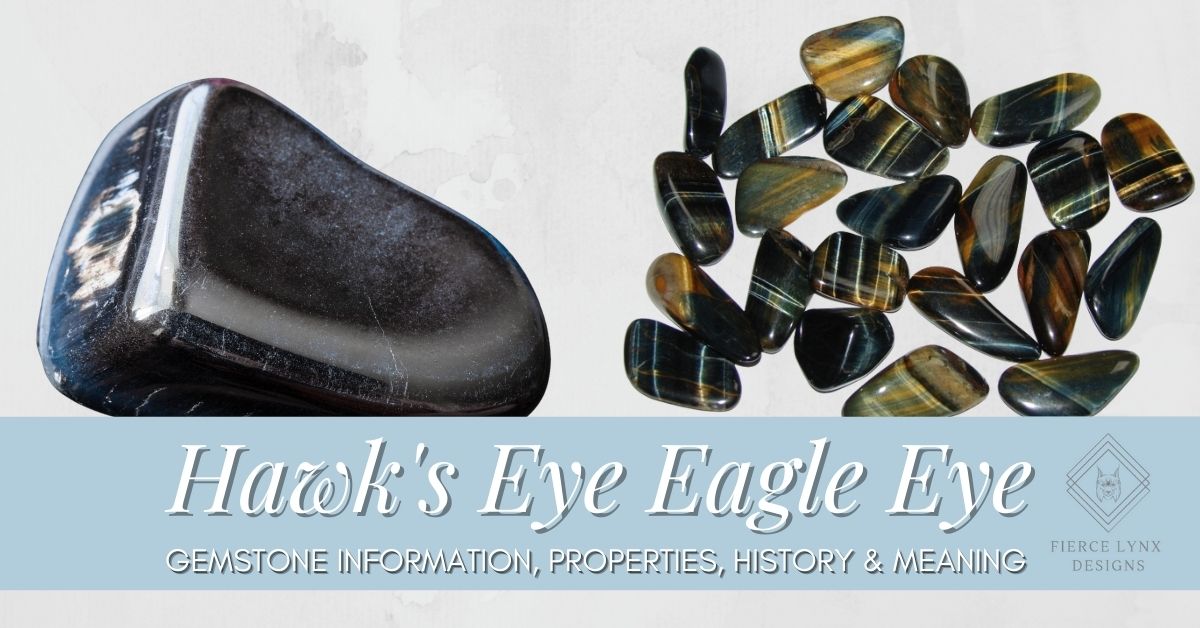 Hawk's Eye & Eagle's Eye Stone Properties, Meanings, & Uses