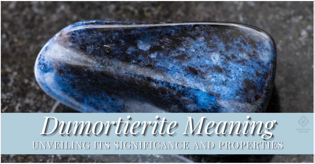 Dumortierite Gemstone Information - Fierce Lynx Designs