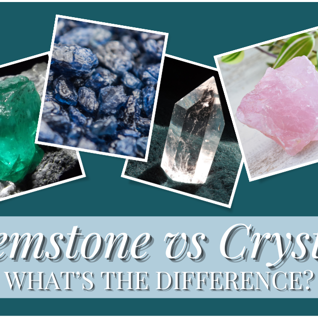 gemstone vs crystal - what's the difference