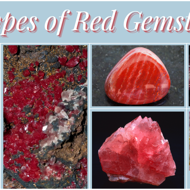 red gemstones used in jewelry making