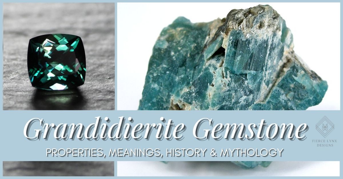 Grandidierite Gemstones: Properties, Meanings, History & Mythology