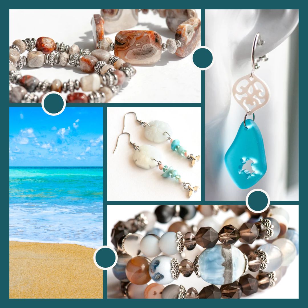 Beachy jewelry for the beach lover