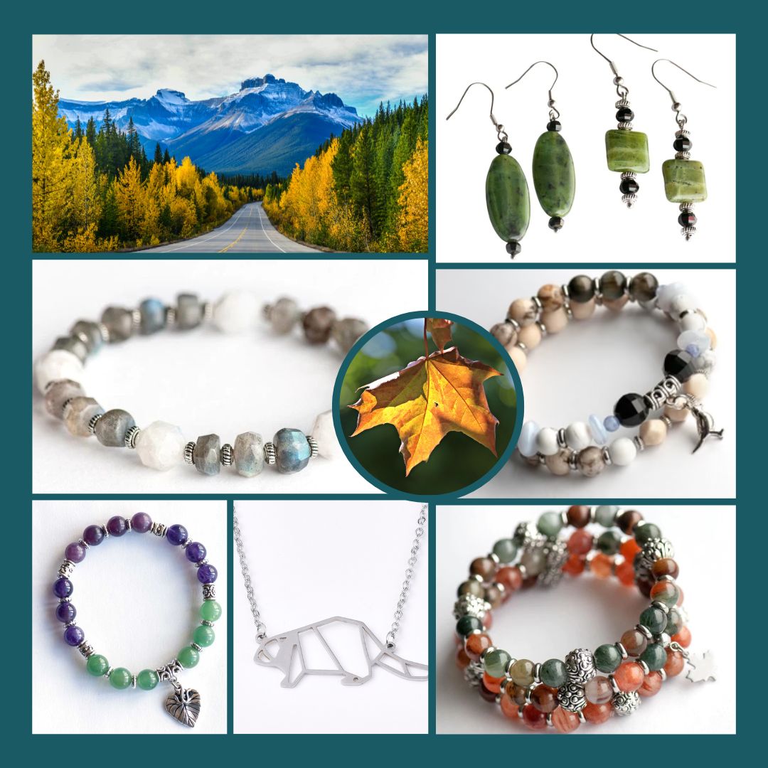Canadian gemstone jewelry collection