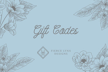 Digital Gift Cards - Fierce Lynx Designs