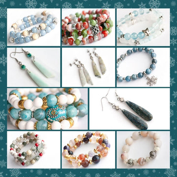 Enchanting Winter Gemstone Jewelry Collection - Fierce Lynx Designs