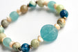 Sunken Treasure - Hackmanite Bracelet with Roman Glass - Fierce Lynx Designs