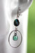 Make a stunning style statement with Tranquil Tides earrings! Crafted from stainless steel and featuring abalone shell and Amazonite bezel drops, these half-hoop earrings will delicately swing and shine with every move you make. Perfect for adding a touch of elegance to any outfit!