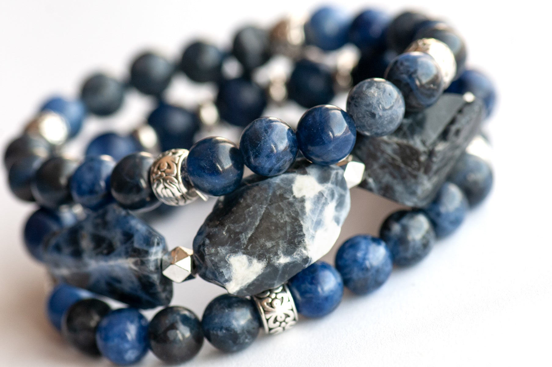 Single Stone Stackables - Sodalite - Fierce Lynx Designs