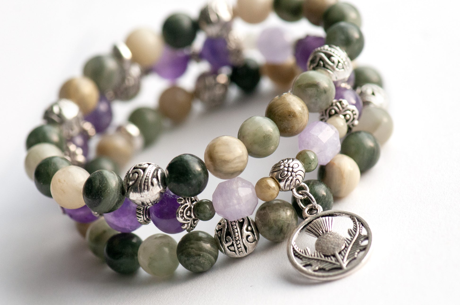 Voyage to Edinburgh Scotland themed  bracelet set