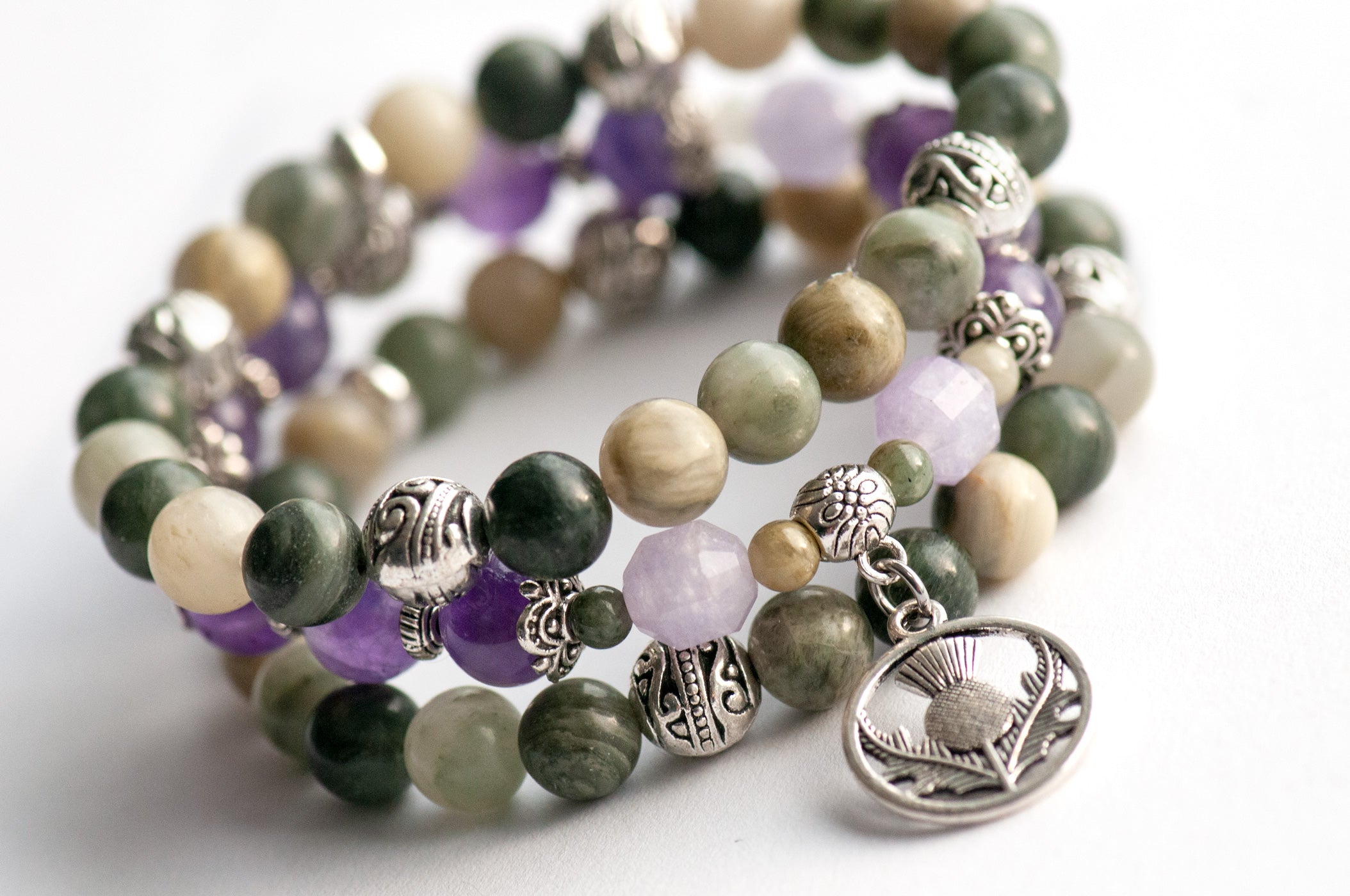 Voyage to Edinburgh Scotland themed  bracelet set