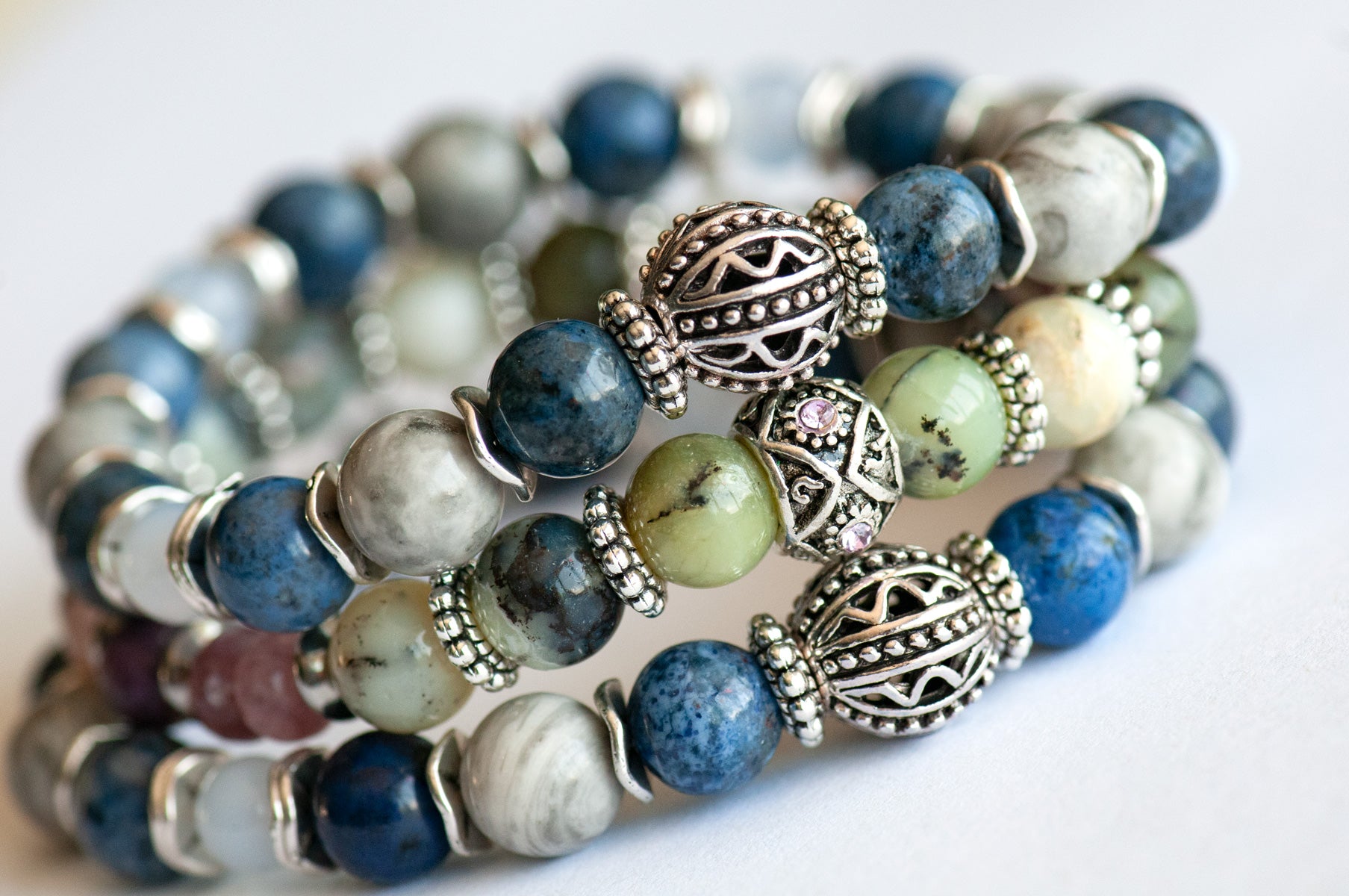 Heather Harbour handmade gemstone bracelet inspired by Scotland travel