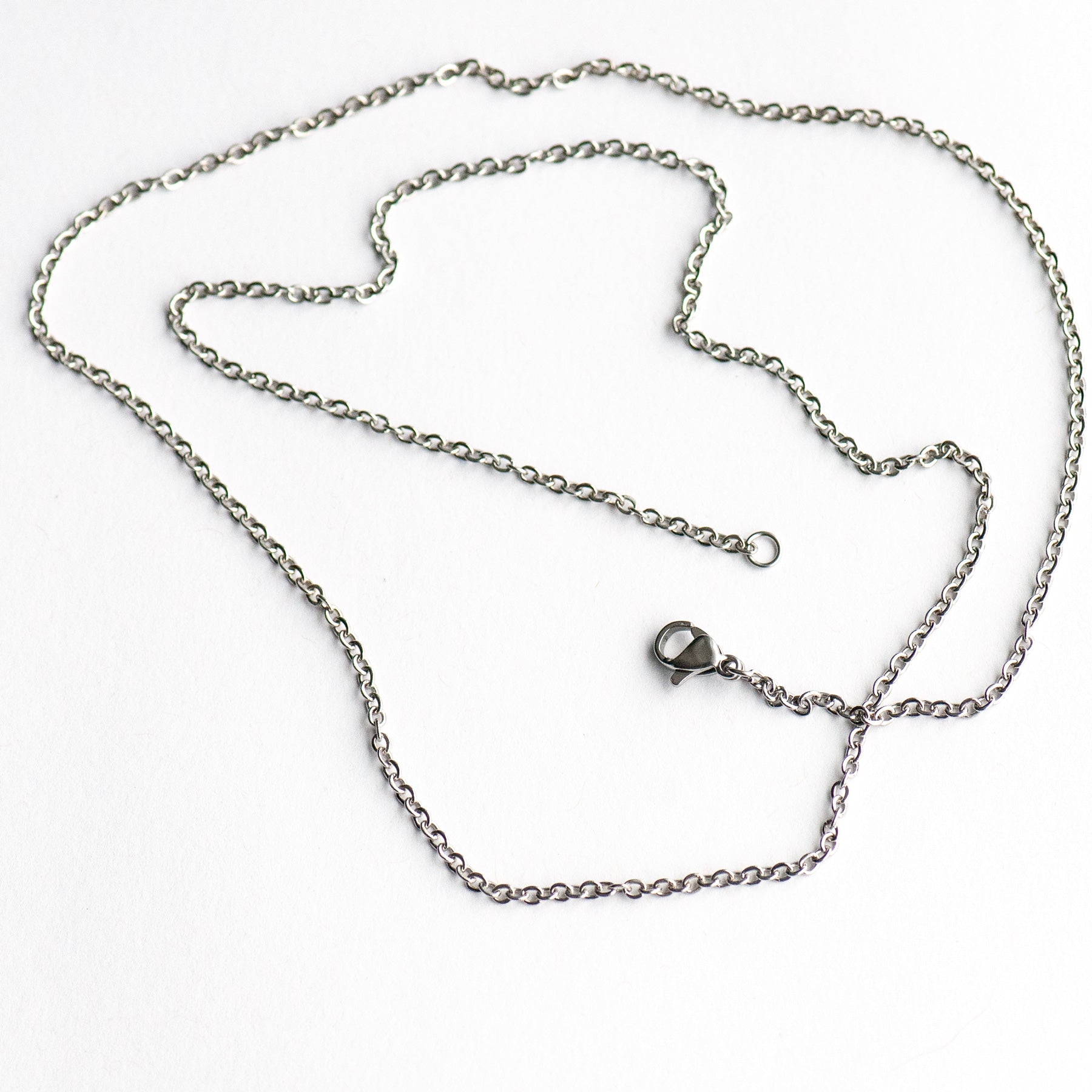 Stainless Steel Opera Length Cable Chain – Fierce Lynx Designs