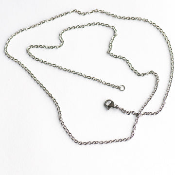 Stainless Steel Opera Length Cable Chain