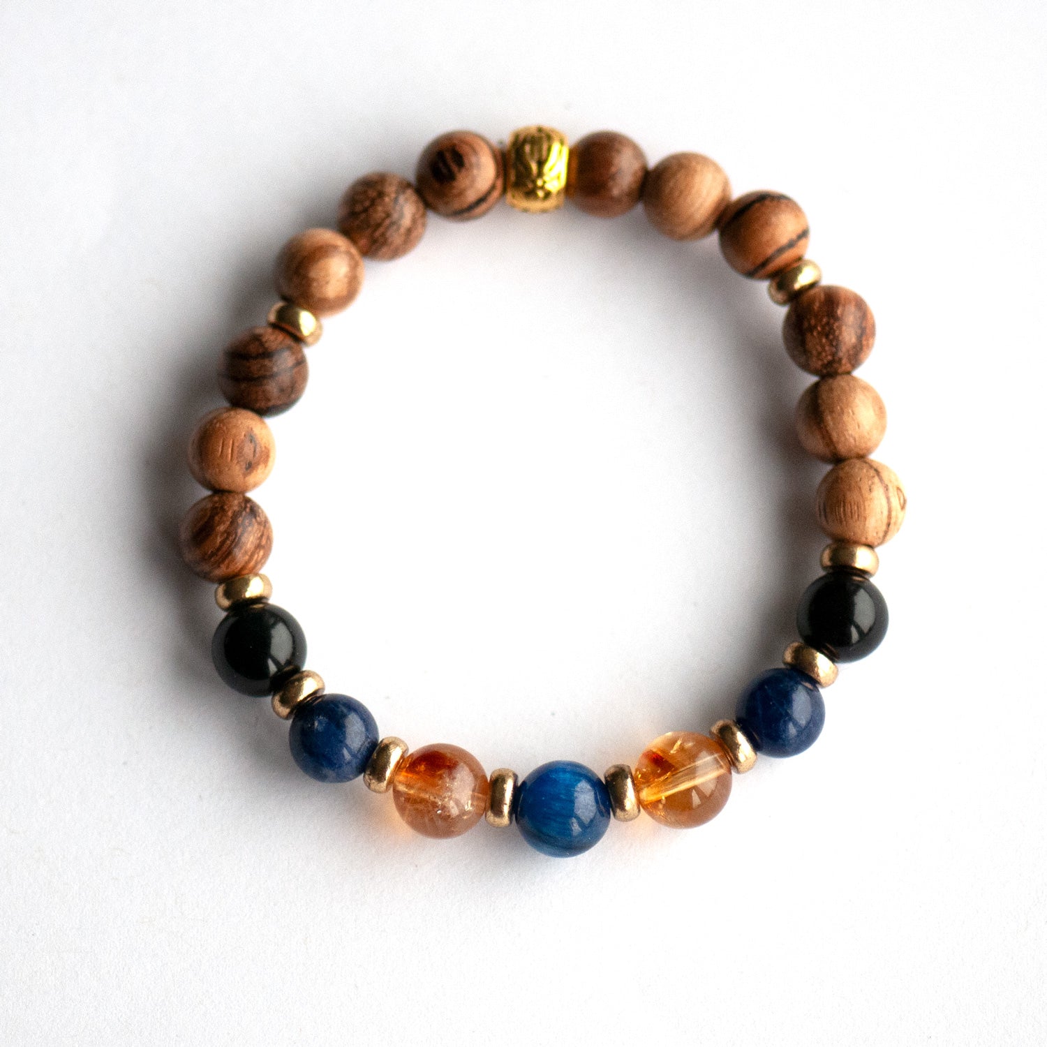 Fierce Lynx Designs gemstone bracelet for positive energy