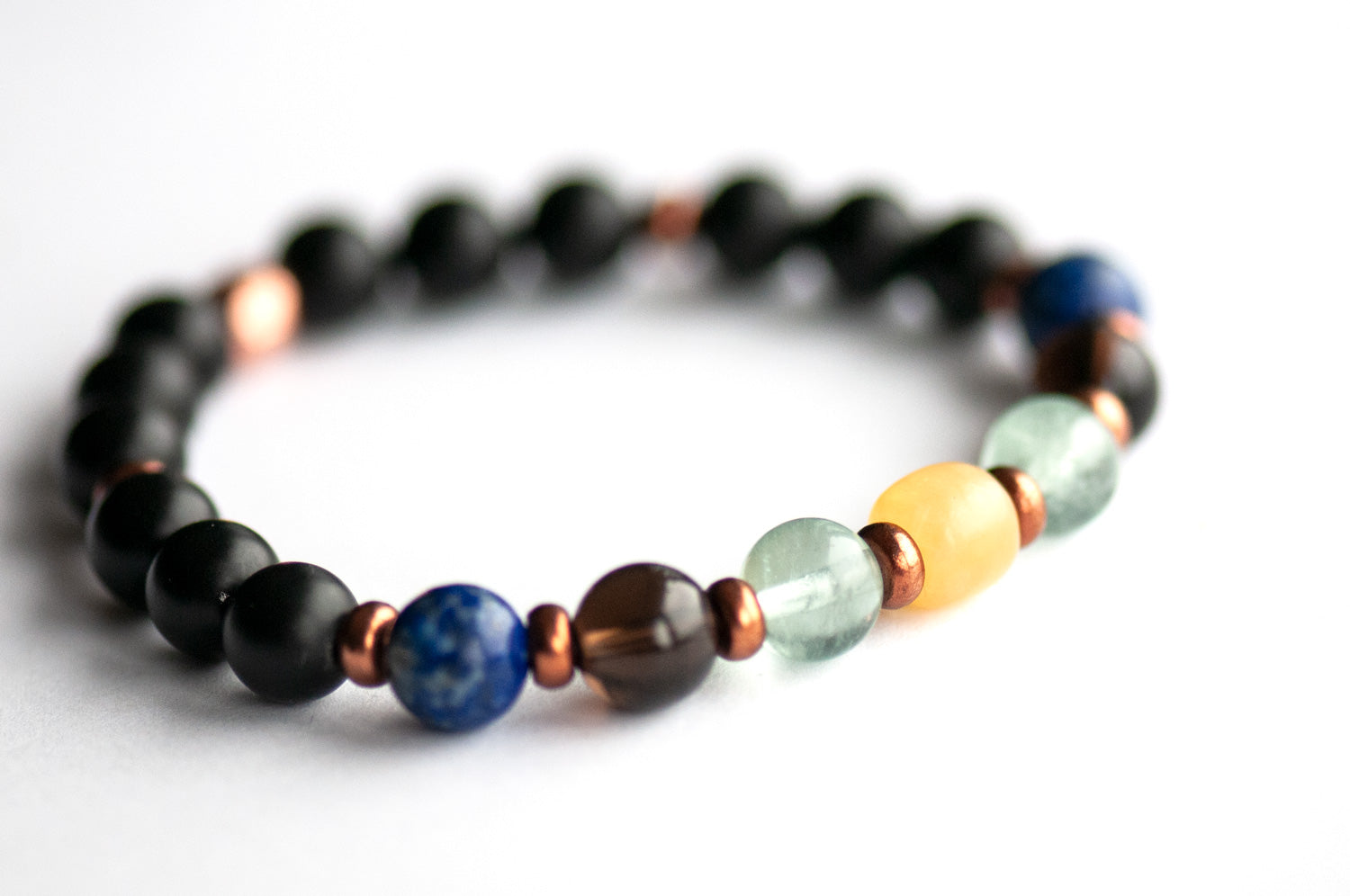 Fierce Lynx Designs focus and concentration gemstone bracelet