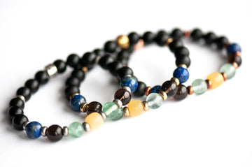 Fierce Lynx Designs focus and study gemstone bracelet