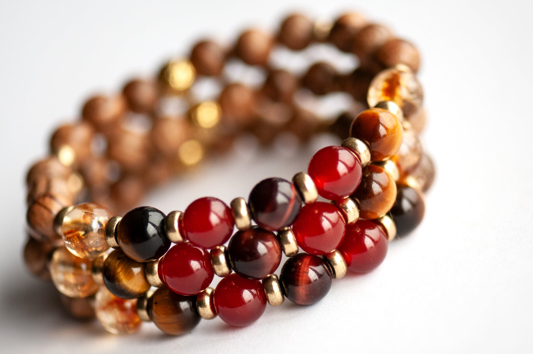 Fierce Lynx Designs gemstone bracelet for self-belief