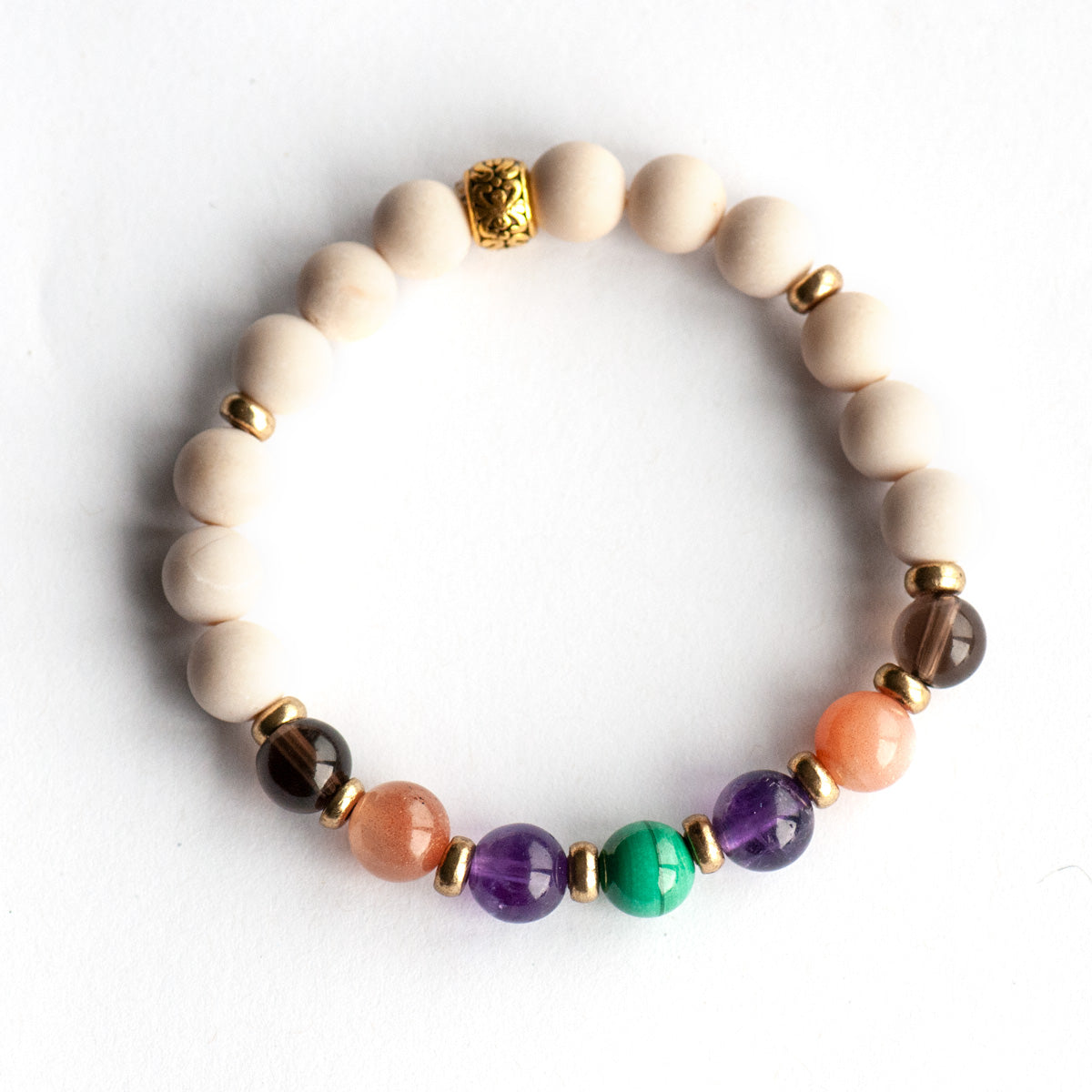 Fierce Lynx Designs Fierce Ease bracelet – handmade wellness jewelry for women
