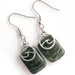 Seaweed Quartz Earrings - Fierce Lynx Designs