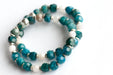 Atlantis bracelets blue apatite and moonstone handmade in canada