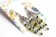 Peridot, Prehnite & Spinel Dangle Earrings - Fierce Lynx Designs