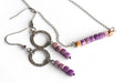 Handmade purple gemstone jewelry phosphosiderite