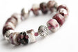 Plum blossom plum tourmaline bracelet handmade gemstone bracelet