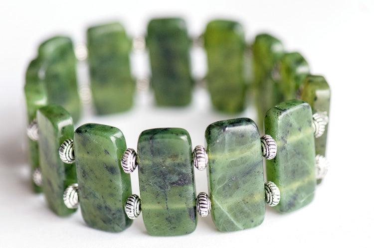 Canada Jade Cuff Bracelet - Fierce Lynx Designs