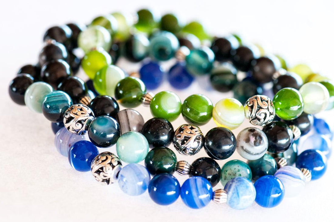 Colourful Lynx - Stackable Stretch Bracelet - Fierce Lynx Designs