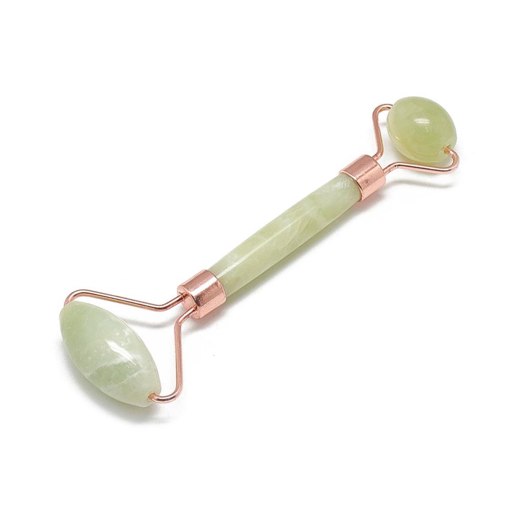 Jade roller for self care facial massage