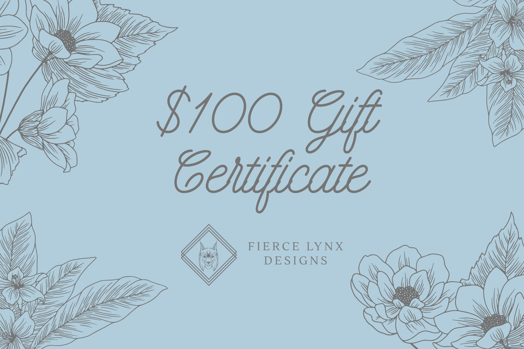 Gift Card - Fierce Lynx Designs
