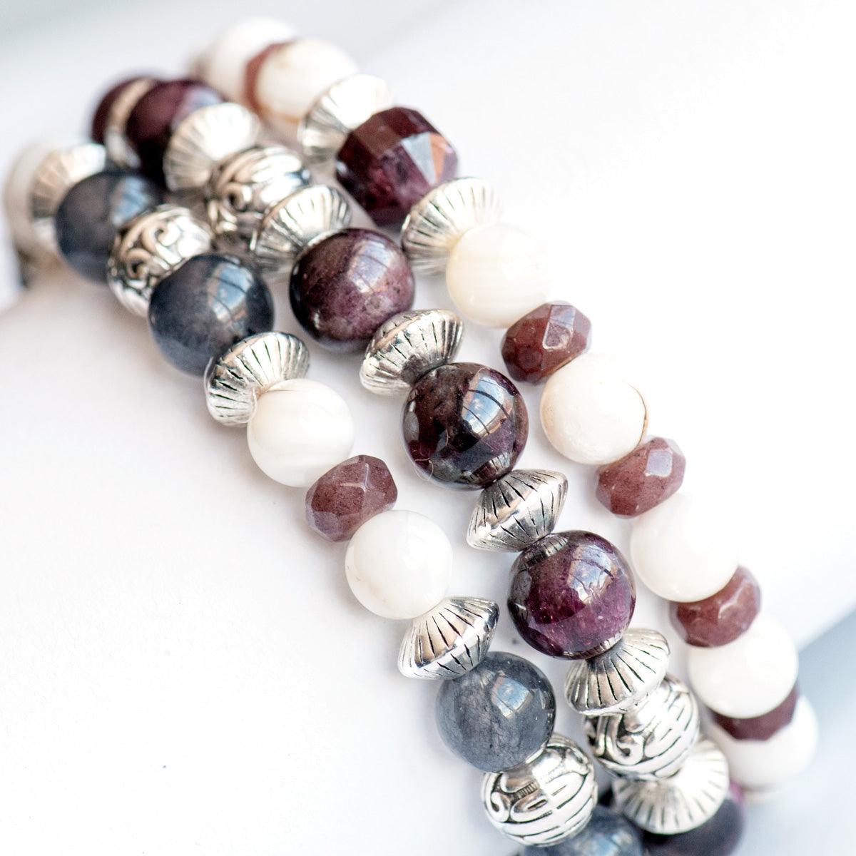 january birthstone bracelet for sale