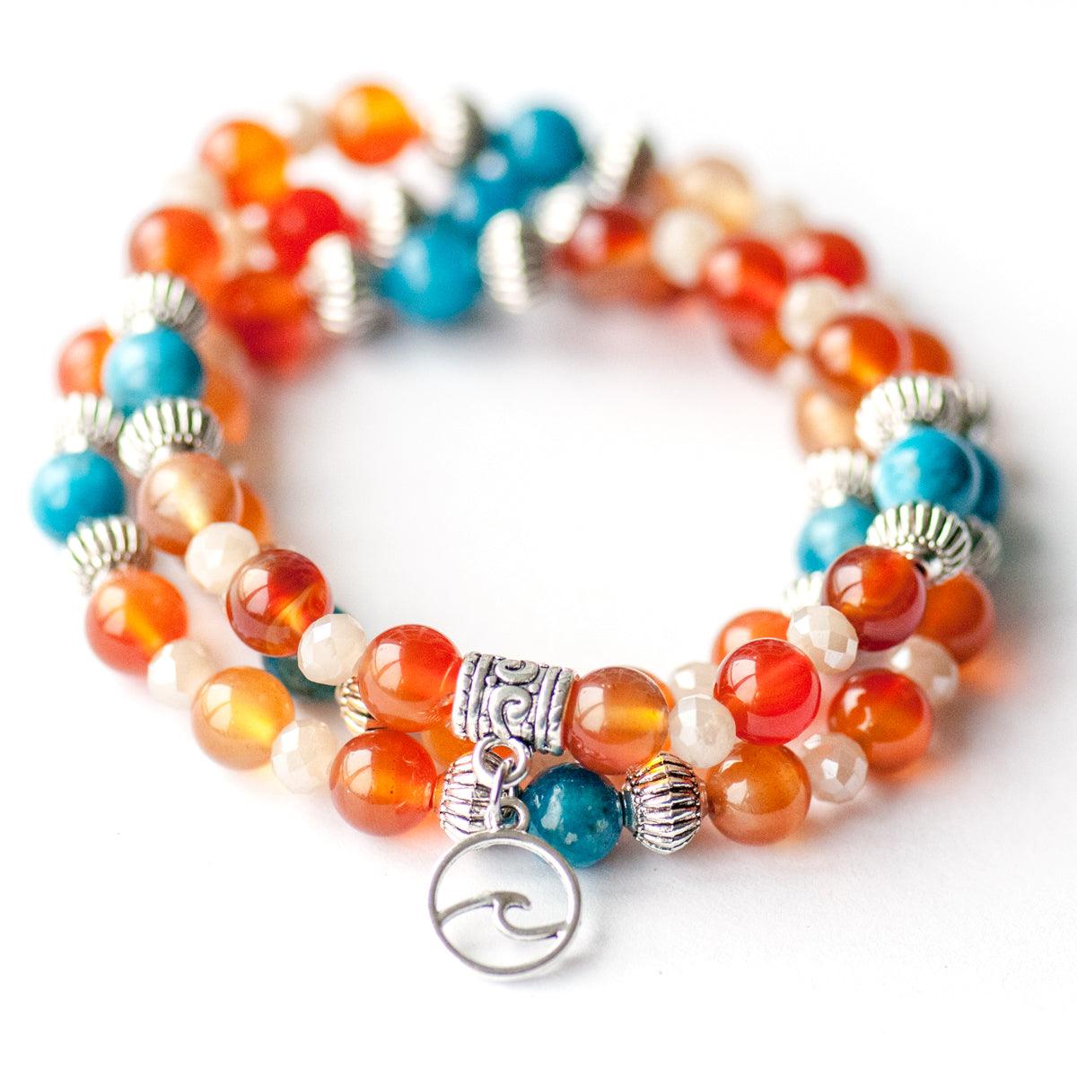 handmade carnelian bracelet for sale