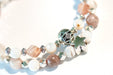 June birthstone moonstone and pearl bracelet set