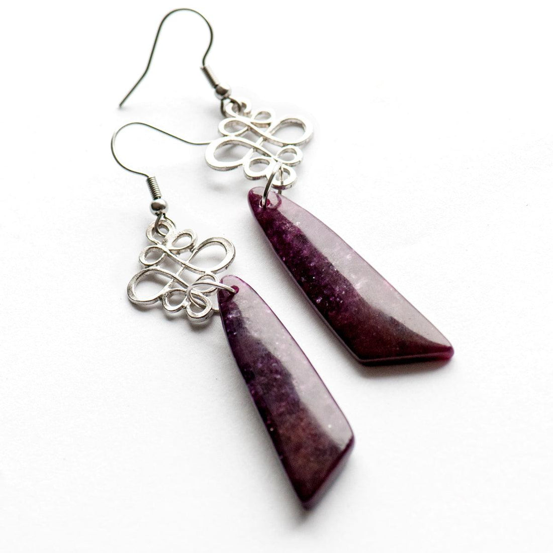 Lepidolite Earrings