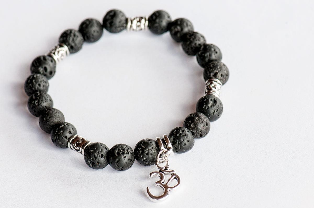 Single Stone Stackables - Lava Stone - Fierce Lynx Designs