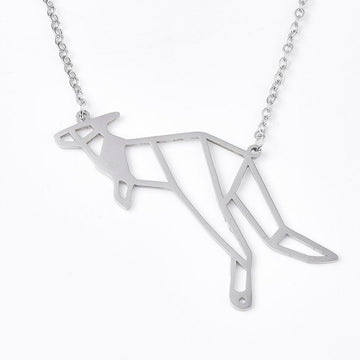 Stainless Steel Kangaroo Necklace
