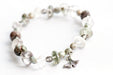 Lodalite Quartz gemstone bracelet Garden Quartz