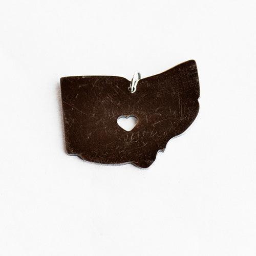 The STATEment - Gemstone Stretch Bracelet With State Charm - Fierce Lynx Designs