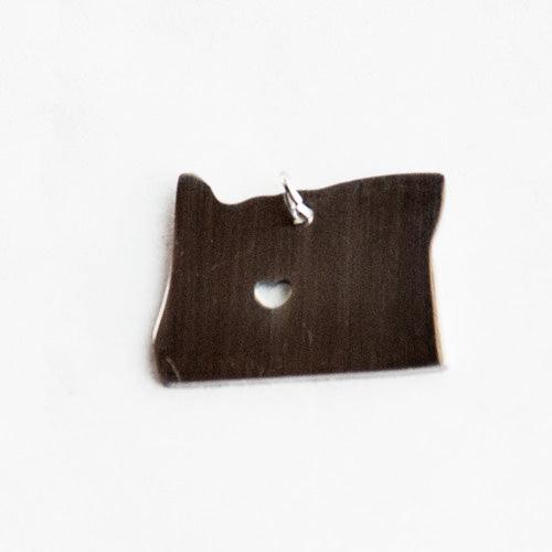 The STATEment - Gemstone Stretch Bracelet With State Charm - Fierce Lynx Designs