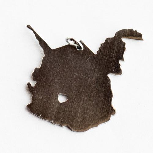 The STATEment - Gemstone Stretch Bracelet With State Charm - Fierce Lynx Designs