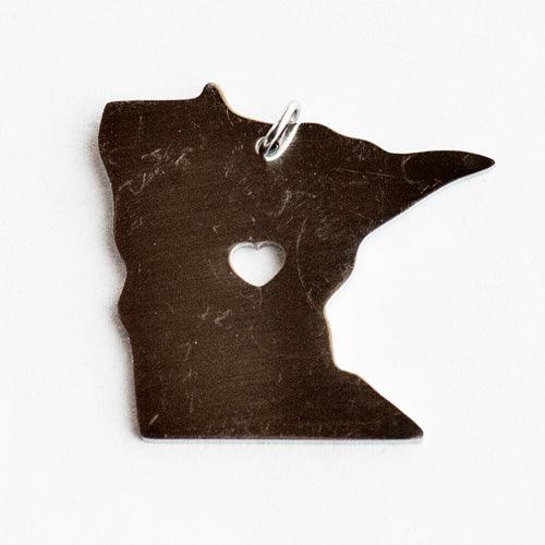 The STATEment - Gemstone Stretch Bracelet With State Charm - Fierce Lynx Designs