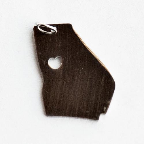 The STATEment - Gemstone Stretch Bracelet With State Charm - Fierce Lynx Designs