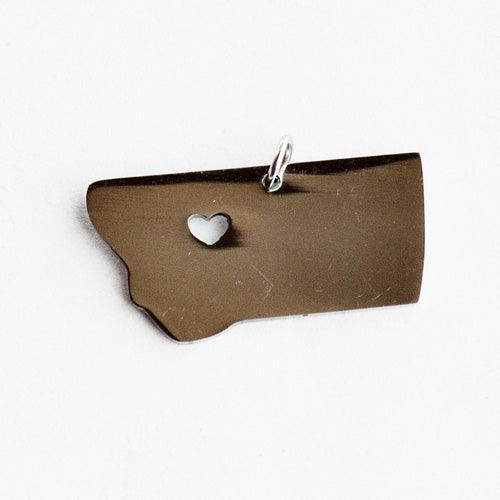 The STATEment - Gemstone Stretch Bracelet With State Charm - Fierce Lynx Designs