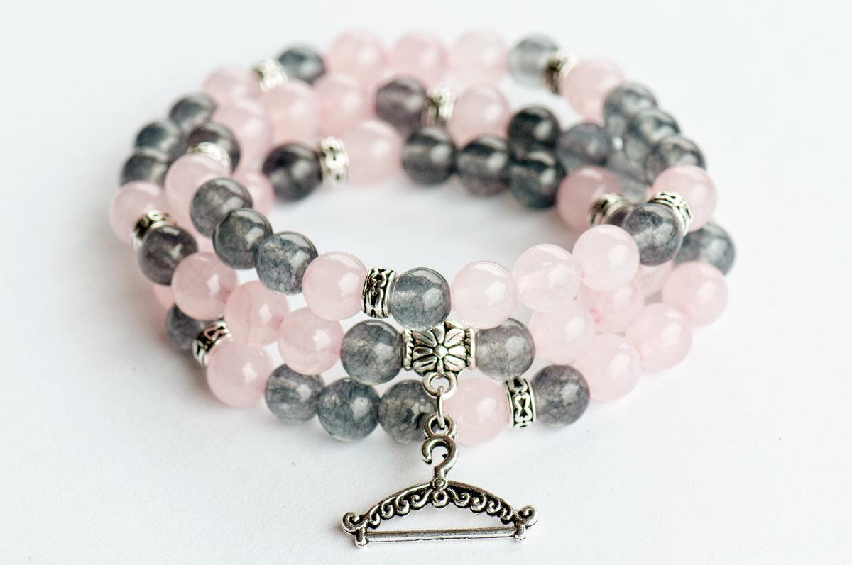 The Vivienne - Triple Wrap Gemstone Bracelet - Fierce Lynx Designs