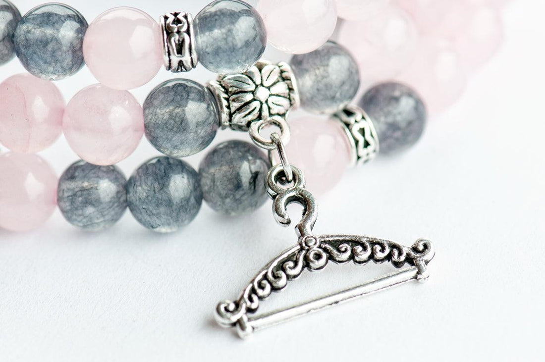 The Vivienne - Triple Wrap Gemstone Bracelet - Fierce Lynx Designs