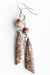 Handmade jasper drop earrings for sale